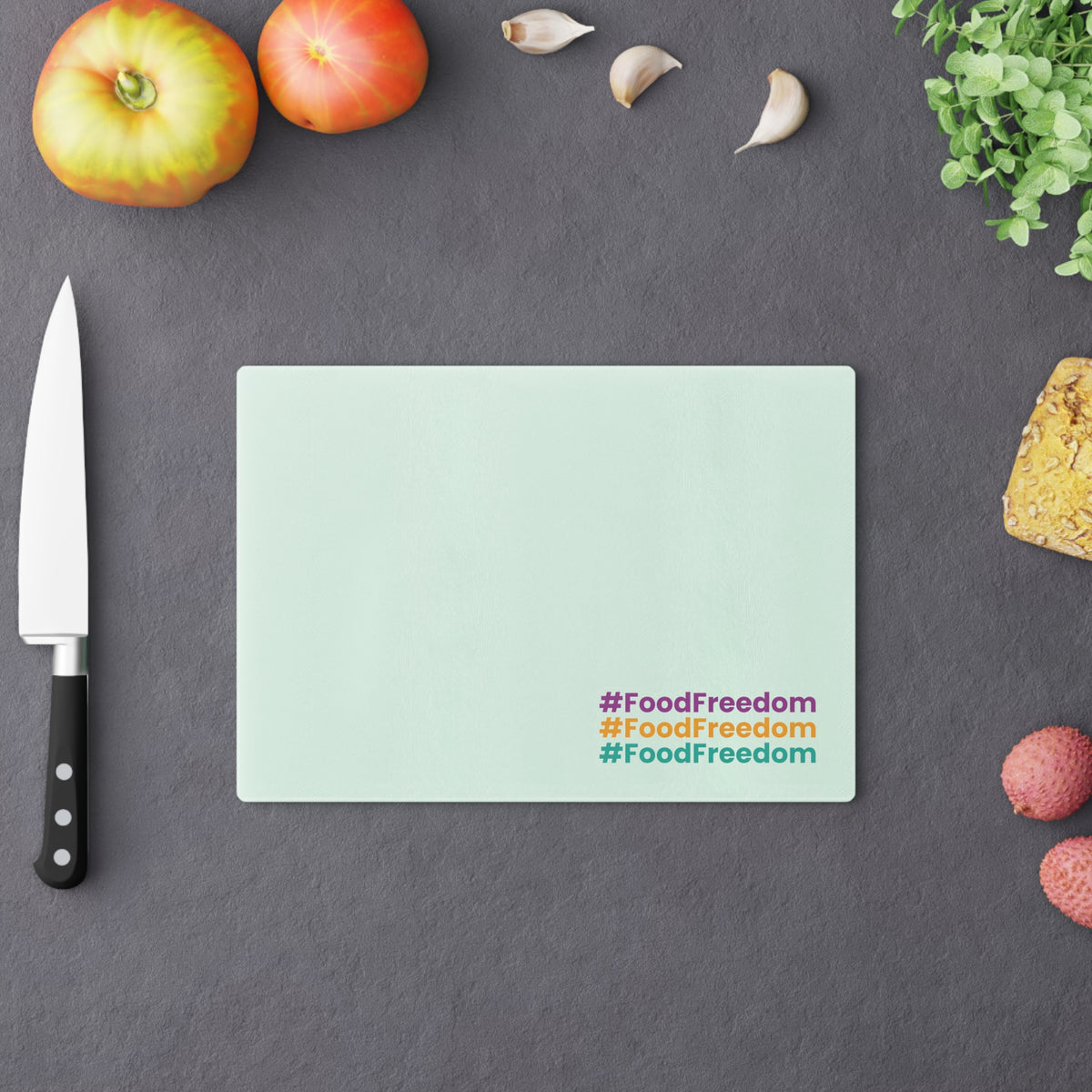 Kitchen Cutting Board - #FoodFreedom
