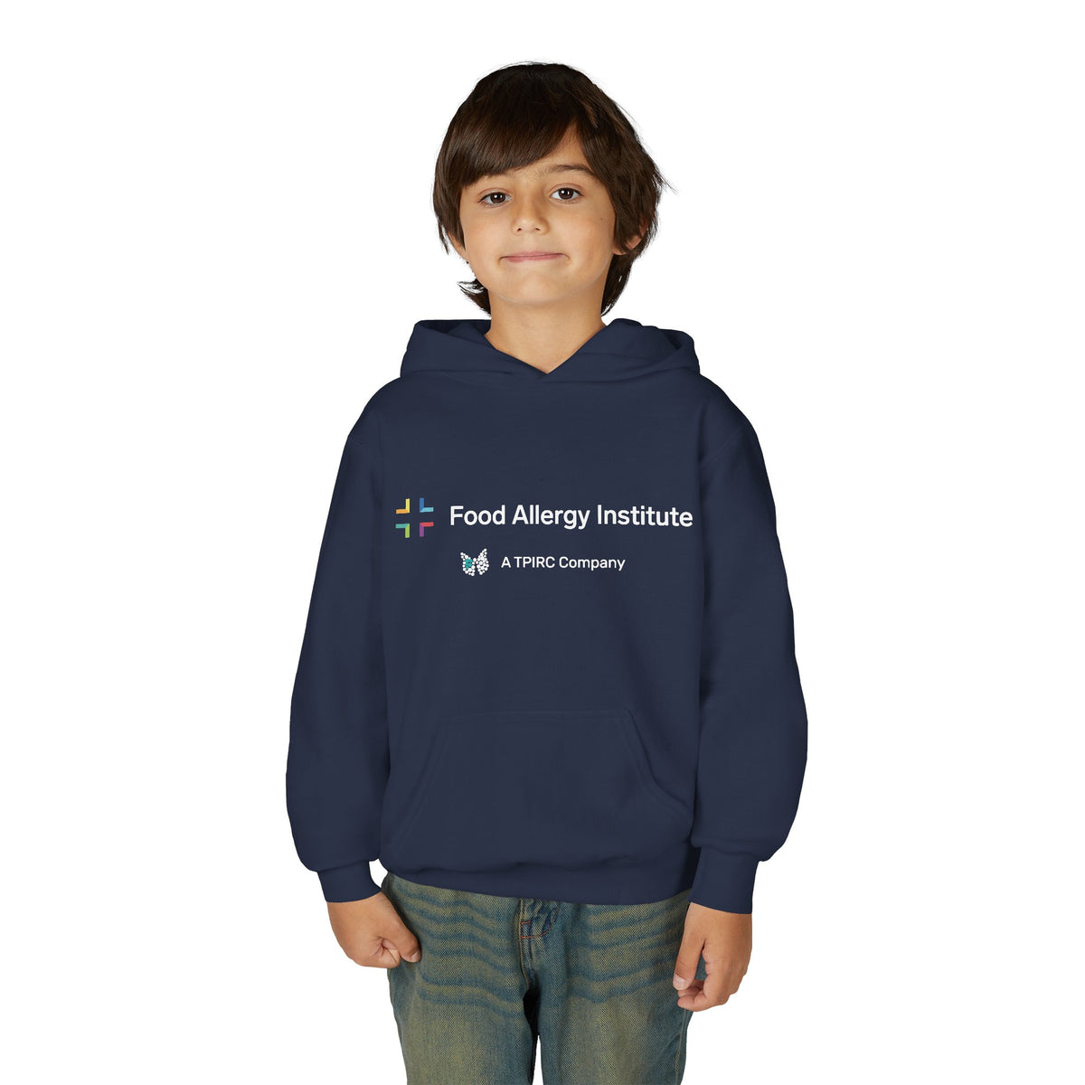 Youth Hoodie — Food Allergy Institute Logo Pullover