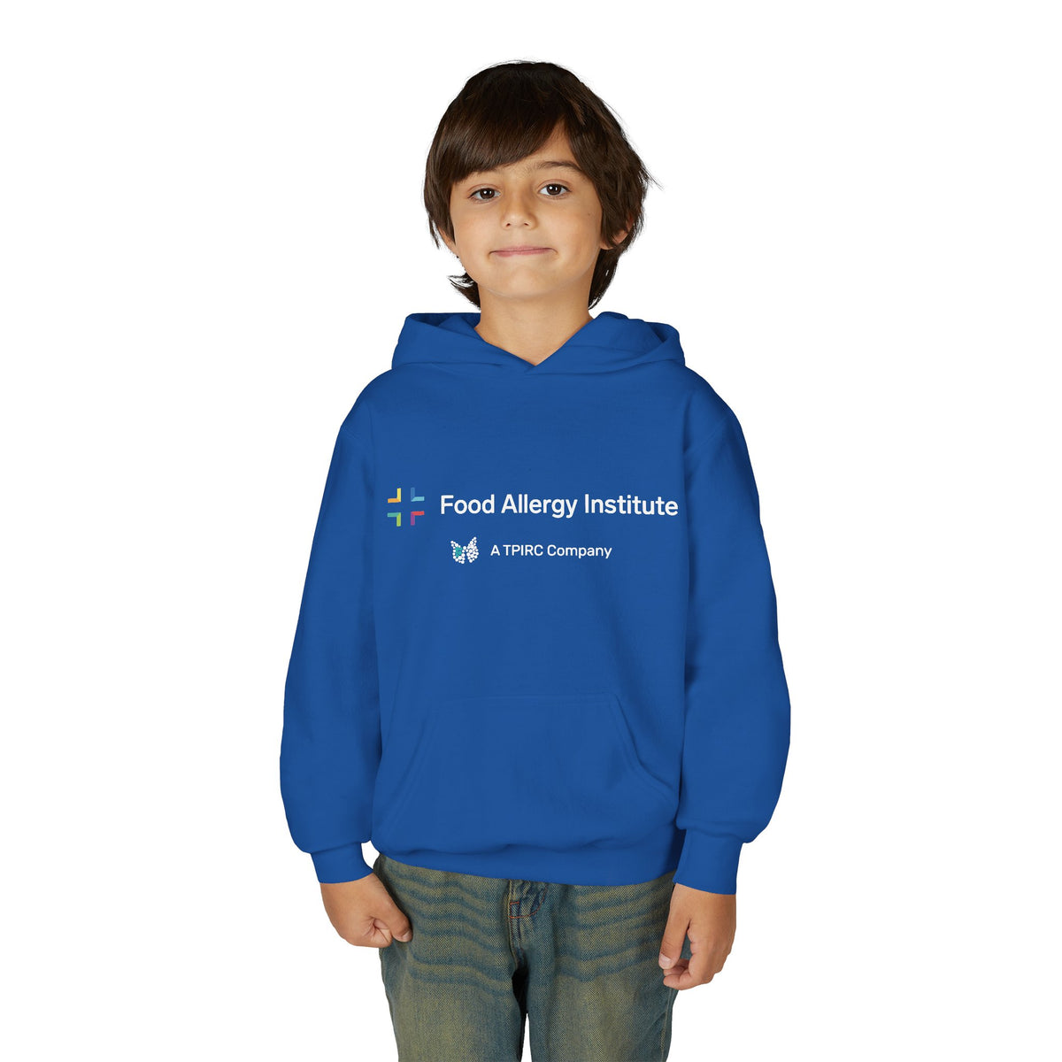Youth Hoodie — Food Allergy Institute Logo Pullover