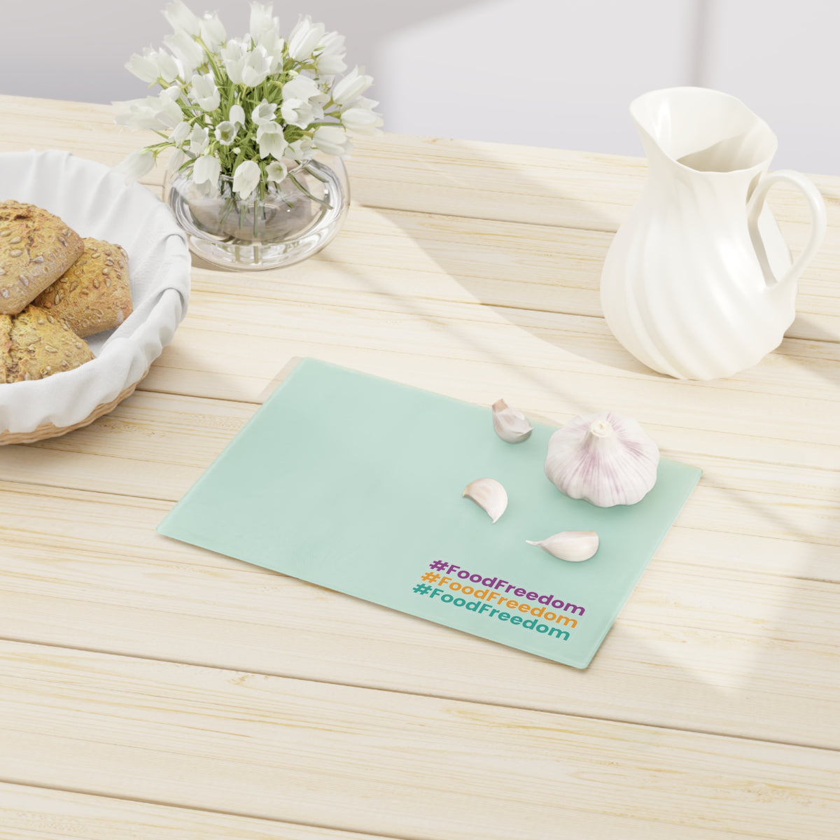 Kitchen Cutting Board - #FoodFreedom