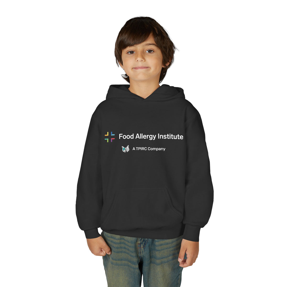 Youth Hoodie — Food Allergy Institute Logo Pullover