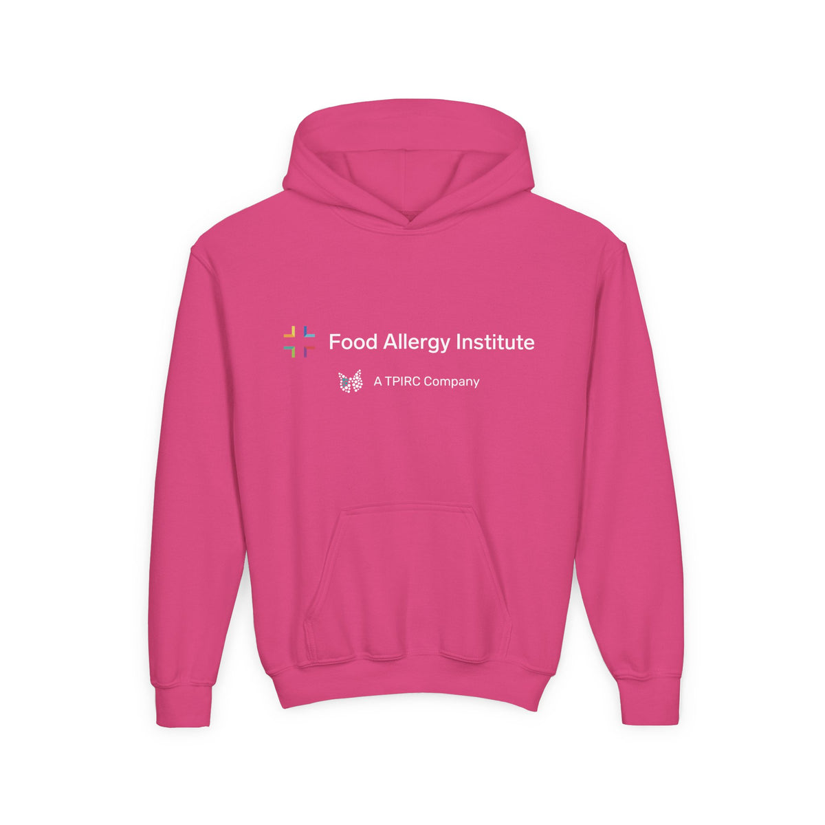 Youth Hoodie — Food Allergy Institute Logo Pullover