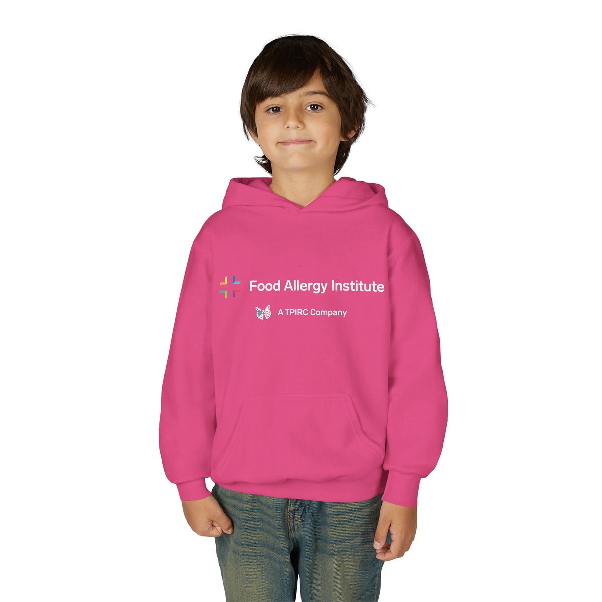 Youth Hoodie — Food Allergy Institute Logo Pullover